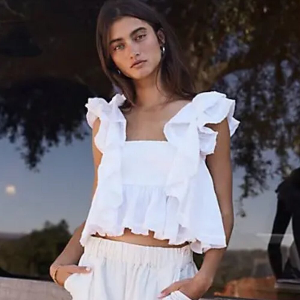 NWOT Free People Make Waves Reversible Top - Picture 3 of 4